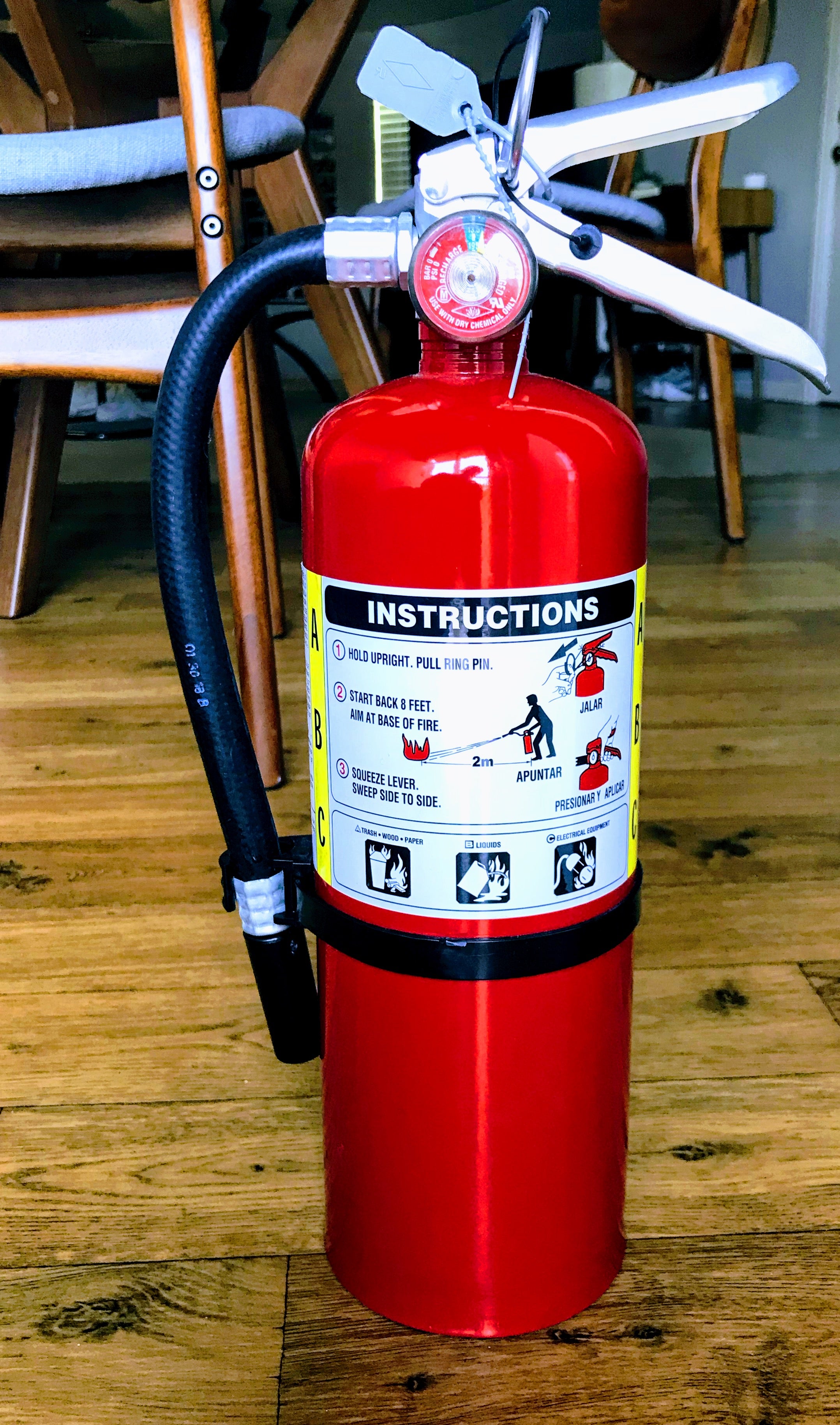 Home Fire Extinguisher 5 Lbs. (Most Popular)